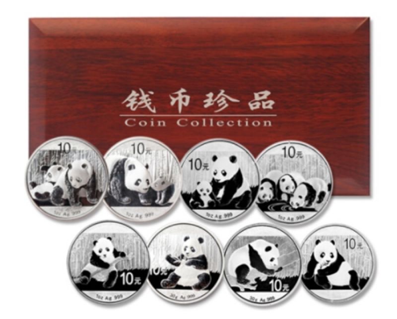 2010年-2017年熊貓銀币